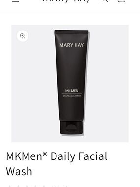 Mary Kay MK Men Daily Facial Wash - New No Box